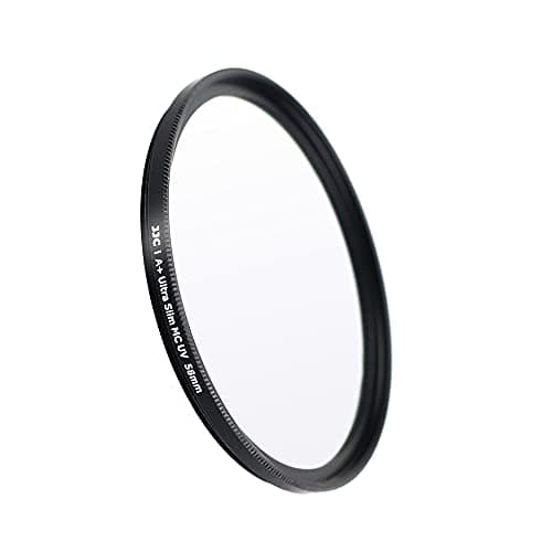 Image of JJC 58mm UV Filter Ultra Slim Multi-Coated Ultraviolet Protection Lens Filter for Canon Sony Nikon DSLR Lens with 58mm Thread