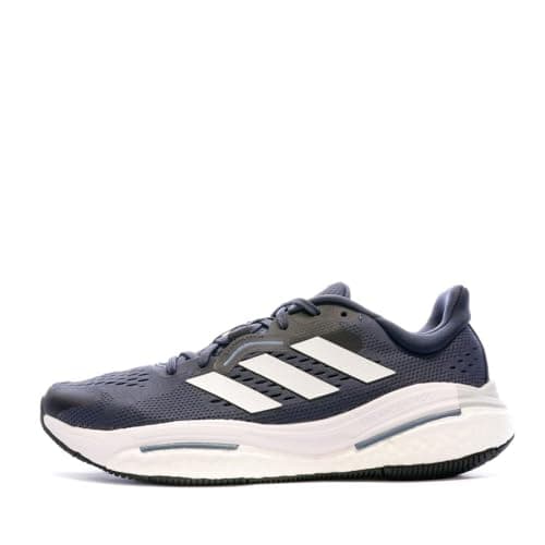 Image of adidas Mens Solar Control Boost Sports Trainers Runners Navy/White 7.5
