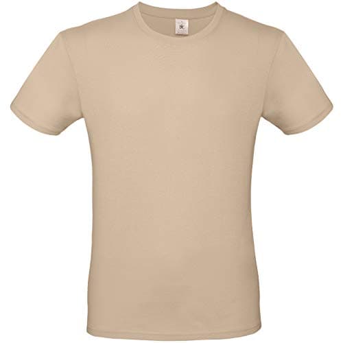 Image of B&C Mens #E150 Tee - Sand - L