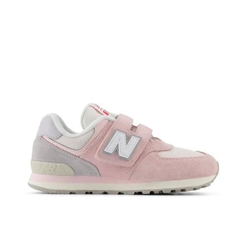 Image of NEW BALANCE PV574BKM 574 Men Shell Pink Textile/Other UK 2