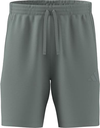 Image of adidas Men's All SZN French Terry Washed 8 Inch Shorts, Wonder Sage, M