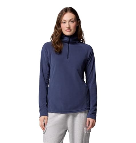 Image of Columbia Women's Glacial 4 Half Zip Fleece Pull Over, Nocturnal, Size M