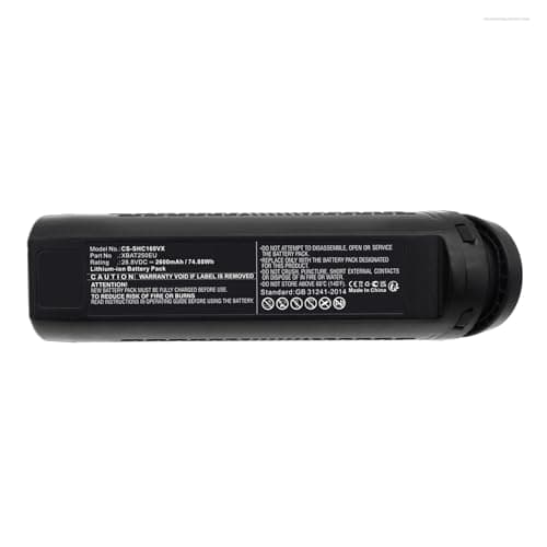 Image of OBLIBQOE 28.8V 2600mAh Vacuum Cleaner Battery | Compatible For Shark XBAT250EU XBAT300 XBAT350EU IC160 ICZ160UK ICZ160UKT SHC160VX ICZ362H | Replacement Vacuum Cleaner Battery Accessories