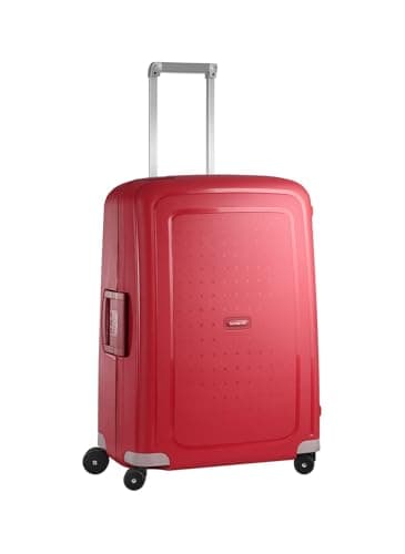 Image of Samsonite S'Cure - Spinner M Suitcase, M (69 cm), 79 L, Red (Crimson Red)