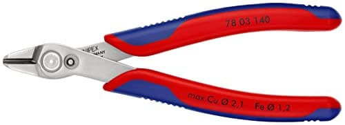 Image of KNIPEX Electronic Super Knips XL Self-Service Card with Multi-Component Handles 140 mm, 78 03 140 SB