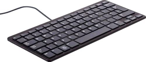 Image of Official Raspberry Pi Keyboard - UK Version (Black/Grey)