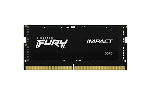 Image of Kingston FURY Impact PnP 32GB 5600MT/s DDR5 CL40 SODIMM Notebook Gaming Memory Single Module - KF556S40IB-32