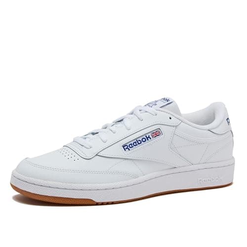 Image of Reebok Men's Club C 85 Sneaker, White Royal Gum, 13 UK