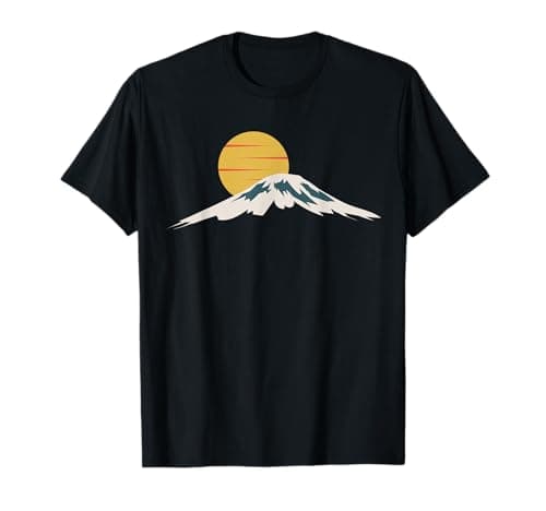 Image of Mount Fuji Gift Mt Fuji Sunset Japan Tokyo Vacation Fuji-san T-Shirt
