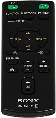 Image of Sony – Remote Commander (RM-ANU191), RM-ANU060, RMANU060