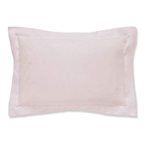 Image of Bianca 400 Thread Count Cotton Sateen Oxford Pillowcase Pair Blush