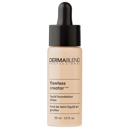Image of Dermablend Flawless Creator Lightweight Foundation - Oil Free Formula - Never Cakey - Covers Skin Blemishes - Weightless Coverage - Suitable For Normal, Combination And Oily Skin - 10N - 30 ML