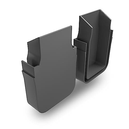 Image of Alusthetic PVC Threshold Drainage Channel End Cap | Outdoor Garden Drainage Systems | Drainage Channels and Grating | Soakaway Storm Drain Channel End Piece (No Outlet, x 1)