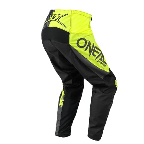 Image of O'NEAL | Motorcycle-Pants | Enduro Motocross | Fit for Maximum Freedom of Movement, Lightweight, Breathable and Durable Design | Pants Element Ride | Adult | Black Neon-Yellow | Size 28