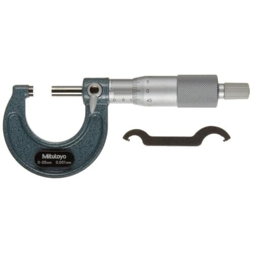 Image of Mitutoyo MIT103-129 Micrometer with 0.001mm Graduation, 0mm-25mm Range