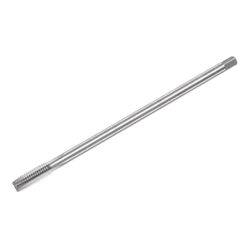 Image of sourcing map Metric Thread Tap M8 x 1.25 H2 150mm Extra Long Straight Flute Screw Thread Milling Machine Taps Threading Tapping Repair Tool