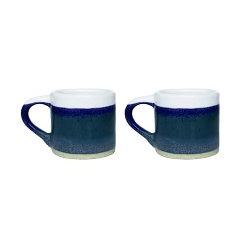 Image of Sass & Belle Marlowe Blue Espresso Mugs - Set of 2