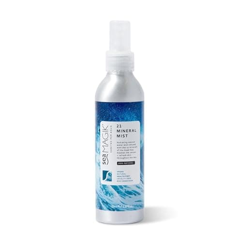 Image of Sea Magik - Face and Body Mist, Cooling Spray, and Hydrating Toner, with Natural and Refreshing Dead Sea Minerals, Fragrance Free, Vegan, Cruelty Free (150ml)
