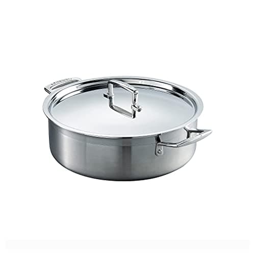 Image of LE CREUSET 3-Ply Stainless Steel Sauteuse, 3-Ply, 28 cm, 96100928000000