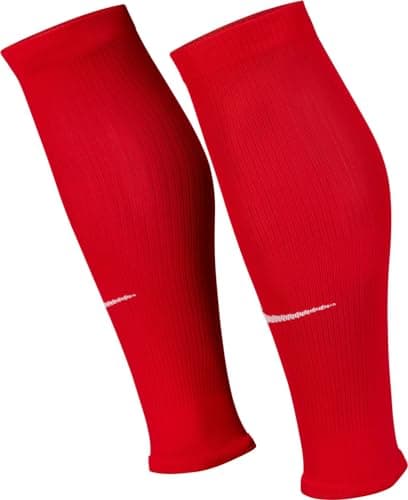 Image of NIKE DH6621-657 U NK STRIKE SLV WC22 Socks Unisex Adult UNIVERSITY RED/WHITE Size S/M