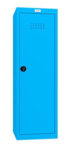 Image of Phoenix Safe Company - CL Series - Cube Lockers - Blue Size 4 Cube Locker With Combination Lock - 1265 x 400 x 400mm - CL1244BBC