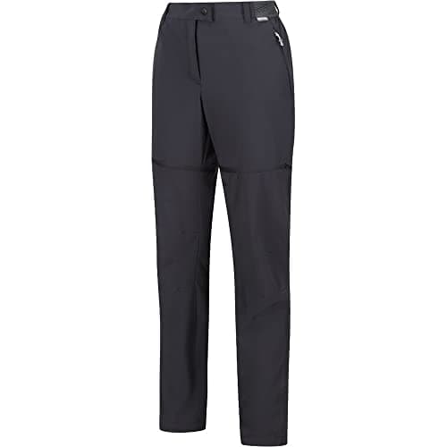 Image of Regatta Women's Mountain Zip Off Walking Trousers Grey