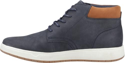 Image of Hush Puppies Male Bronko Chukka Boot, Navy, 10