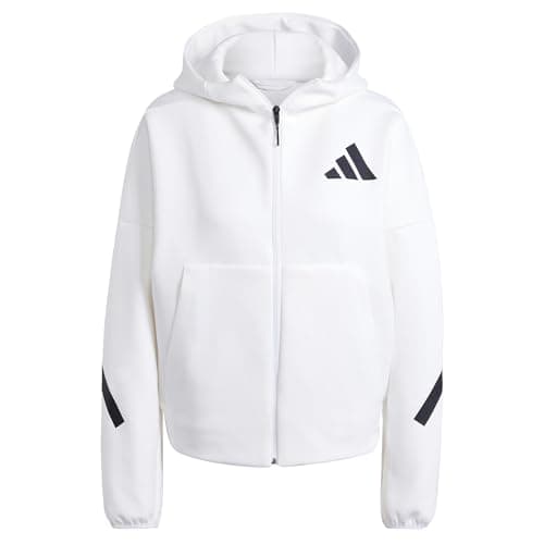 Image of adidas Z.N.E. Full-Zip Hoodie White