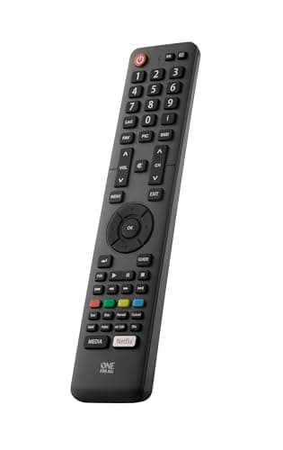 Image of One For All Hisense TV Replacement remote – Works with ALL Hisense televisions (LED,LCD,Plasma) – Ideal TV replacement control with same functions as the original - URC1916