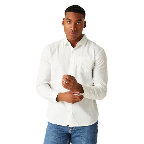 Image of Regatta Men's Babbinswood Shirt White