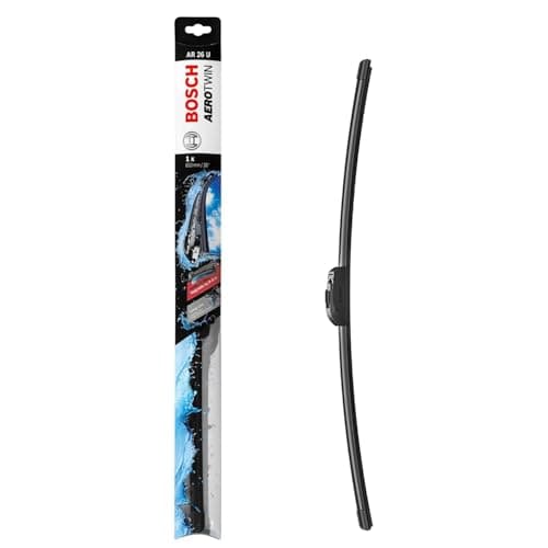Image of Bosch Aerotwin AR26U - Front Windscreen Wiper - Replacement Blade - Comes with Pre-assembled Adapter - 1 Blade, 650mm