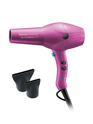 Image of Diva Pro Styling Rapida 4000 Pro Dryer 2200 W Professional Hairdryer with Ionic Conditioning, Magenta PRO110