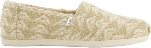 Image of TOMS Women's Alpargata CloudBound Espadrille Loafer Flat, Natural Multi Cozy Global Woven/Faux Fur, 5 UK