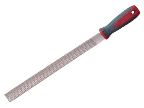 Image of Faithfull 10-inch/ 250mm Handled Half Round Cabinet Rasp