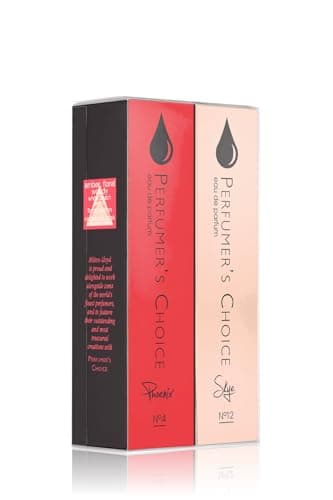 Image of PERFUMER'S CHOICE No 4 Phoenix & No 12 Skye – 2 x 50ml Eau de Parfum for Men and Women – Long-Lasting Perfume Gift Set for Him & Her – Luxury Perfume for Men & Women Made in England by Milton-Lloyd
