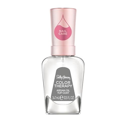 Image of Sally Hansen Colour Therapy Top Coat Nail Polish with Argan Oil, 14.7 ml