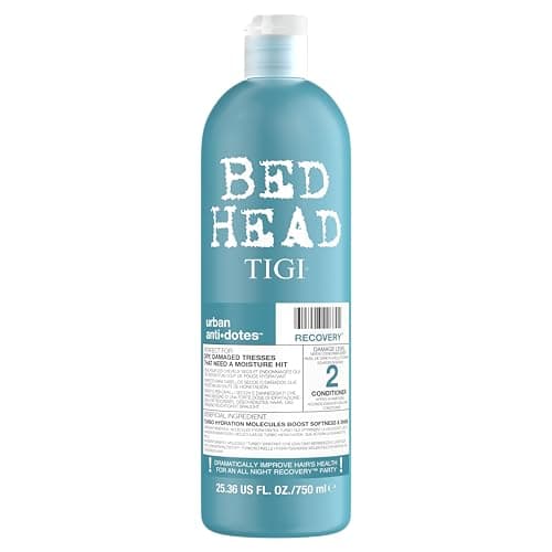 Image of Bed Head by TIGI Recovery Conditioner, Professional Moisturising Conditioner for Dry & Damaged Hair, Hydrates, Smooths & Softens, 750ml