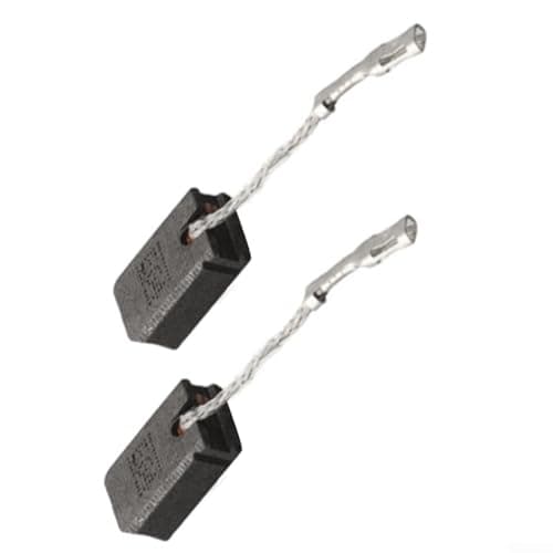 Image of For 1607000V37 Carbon Brush Set Replacement for Angle Grinder GWS 12-125 E64 AG50-11VSPD AG40-85P, Carbon and Metal Construction, Wire and Spring Attached for Easy Installation, 6 x 10 x 16 m