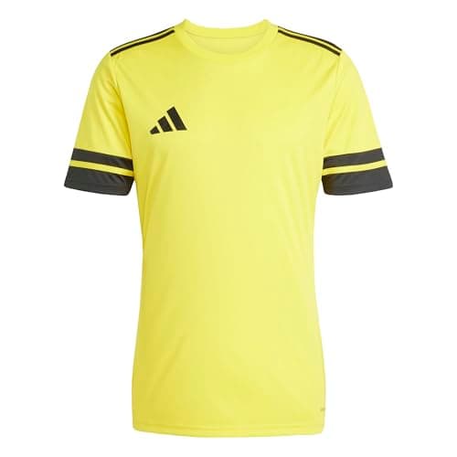 Image of adidas Men's SQUADRA25 Jersey Short Sleeve, Team Yellow/Black, XL