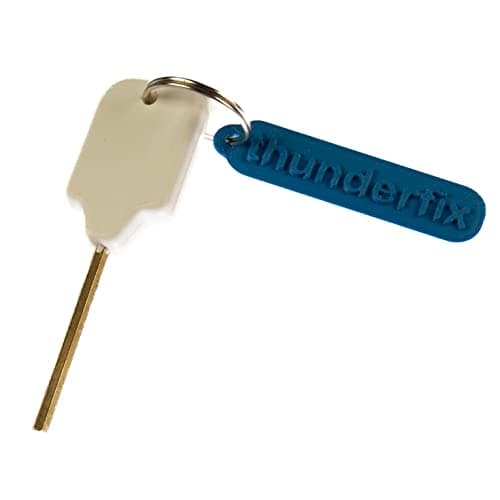 Image of WMS Window Key Replacement Window Handle Key Black Handled Hex