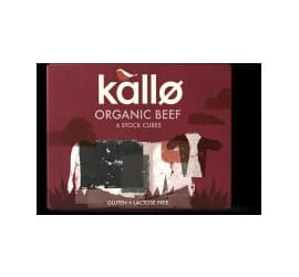 Image of Kallo Organic Beef Stock Cubes 66g (Pack of 3)