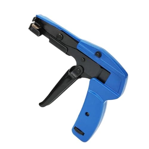 Image of Cable Tie Tool, Nylon Cable Tensioning and Cutting Tool, Ergonomic Self Tightening Strip for Electricians Technicians Gardening Applications