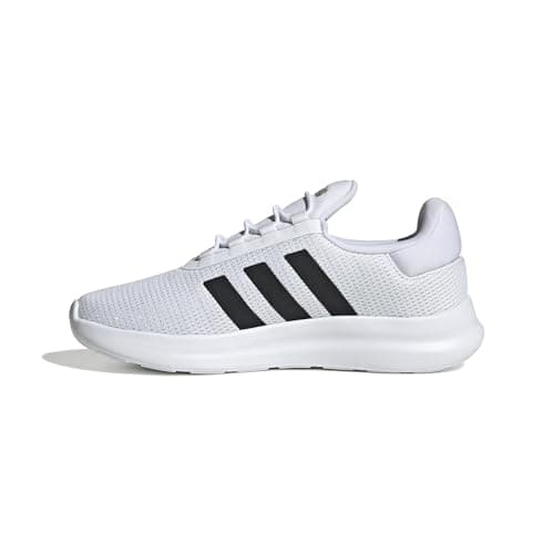 Image of adidas Women's LITE Racer 4.0 Shoes, FTWR White/core Black/Cyber met., 5 UK