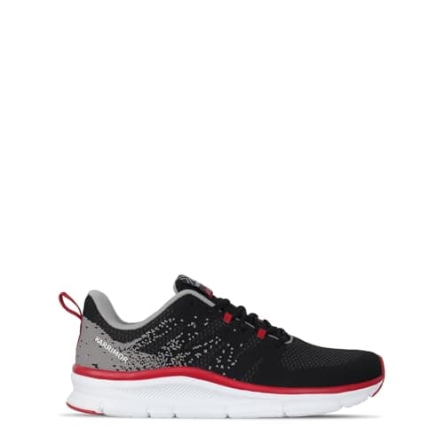 Image of Karrimor Duma 6 Mens Running Shoes Black/Red 8.5 (42.5)