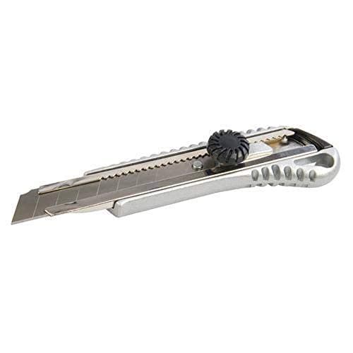 Image of Silverline 18mm Metal Snap-Off Knife (244992)