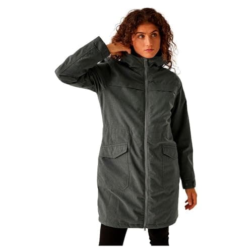 Image of Regatta Women's Romine II Waterproof Parka Jacket with Isotex 10,000 fabric, perfect for Walking & Outdoors