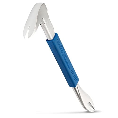 Image of ESTWING Pro Claw Nail Puller - 10.6" Pry Bar with Forged Steel Construction & No-Slip Cushion Grip - PC250G