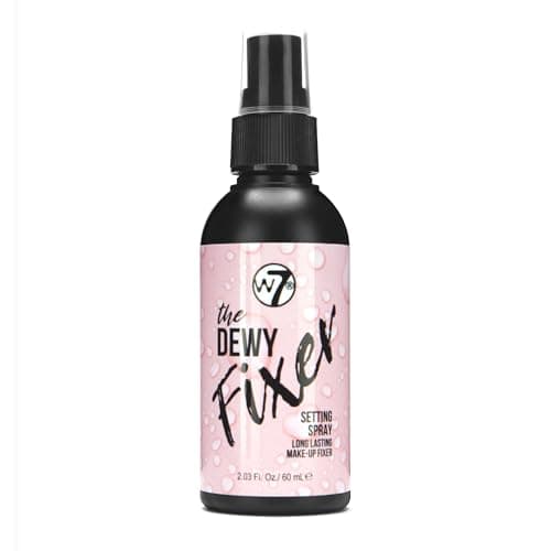 Image of W7 The Fixer Makeup Setting Spray - Dewy Finish - Long-Lasting, Ultra-Fine Formula - Cruelty Free and Vegan