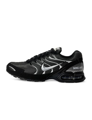 Image of NIKE Air Max Torch 4 Men's Trainers Sneakers Training Shoes 343846 (Anthracite/Black/Metallic Silver 002) UK7.5 (EU42)