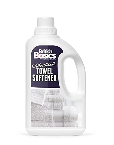 Image of BritishBasics - Towel Softener | Improves Absorbency and Restores Natural Softness 1 Litre Clear